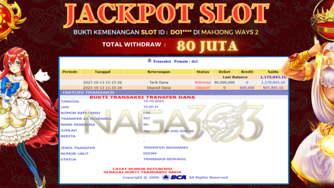 NG JP SLOT SIANG