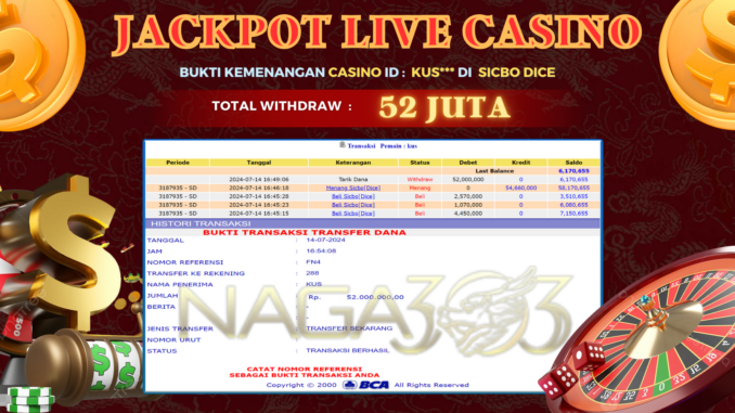JP NAGA - CASINO MALAM